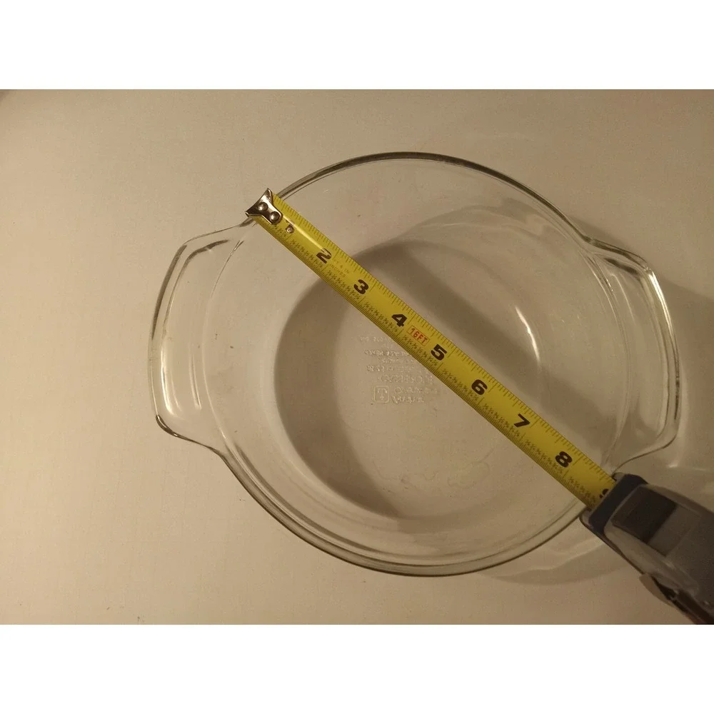 Anchor Hocking 1.5 Quart Clear Glass Round Casserole Dish 437